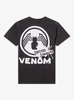 Marvel Venom Grey Wash Two-Sided T-Shirt