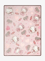 Sanrio Hello Kitty Candy Bear Fleece Throw