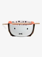 Miffy Face Ramen Bowl with Chopsticks