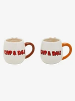 Disney Chip & Dale Figural Mug Set