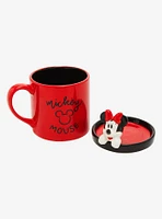 Disney Mickey and Minnie Mouse Mug & Coaster Set