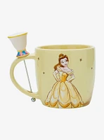 Disney Beauty and the Beast Belle, Beast, and Chip Mug with Stirrer