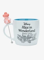 Disney Alice in Wonderland Alice & Cheshire Cat Stir Mug