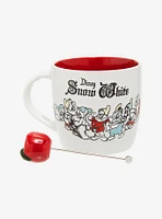 Disney Snow White and the Seven Dwarfs Portrait Mug with Apple Stirrer