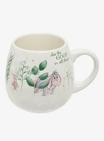 Disney Winnie the Pooh Characters Botanical Mug