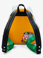 Loungefly Sanrio Hello Kitty Jack-o-Lantern Glow-in-the-Dark Mini Backpack