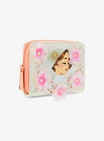 Loungefly Star Wars Princess Leia Floral Small Zip Wallet