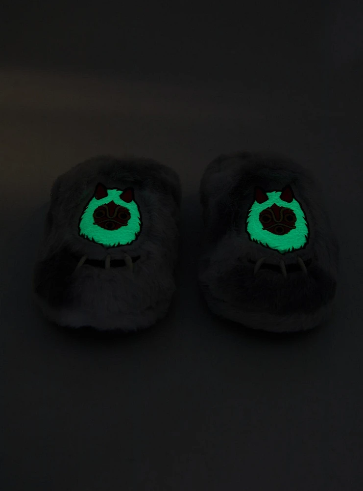 Studio Ghibli® Princess Mononoke Mask Fuzzy Slippers