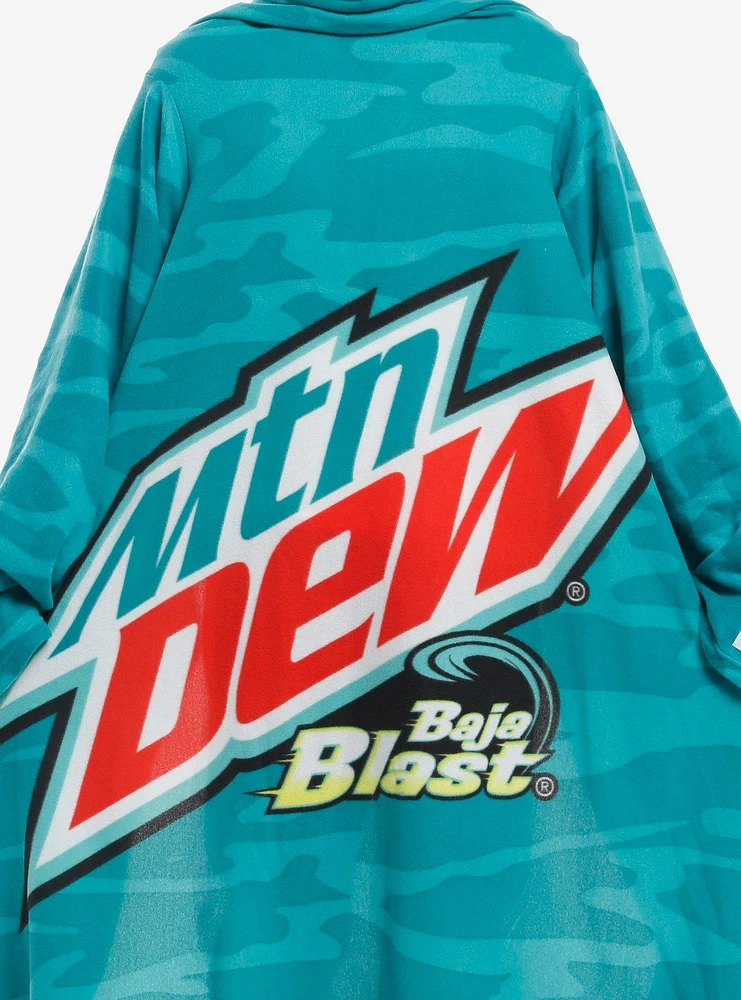 Mountain Dew Baja Blast Snuggie