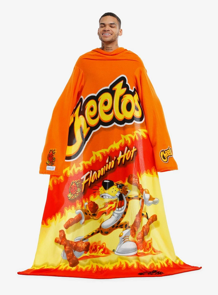 Flamin' Hot Cheetos Snuggie