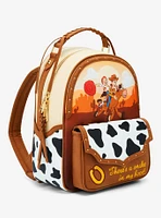 Disney Pixar Toy Story Woody, Jessie, and Bullseye Western Mini Backpack — BoxLunch Exclusive