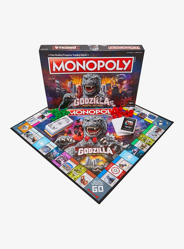 Monopoly: Godzilla Monster Edition Board Game