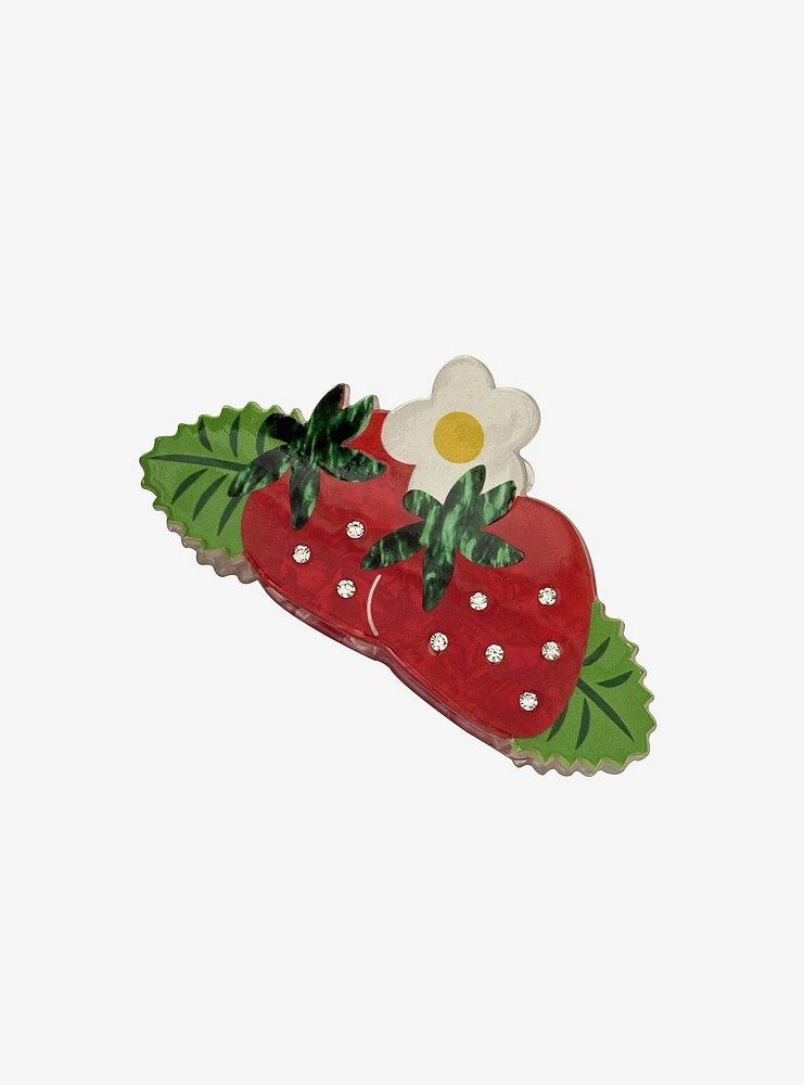 Sweet Society Strawberry Claw Hair Clip