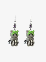 Bug & Cat Drop Earrings