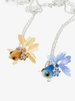 Sweet Society Star Goldfish Best Friend Necklace Set