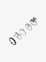 Sweet Society Teddy Bear Bling Bow Ring Set