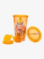 Naruto Acrylic Travel Cup With Reusable Ice Cubes