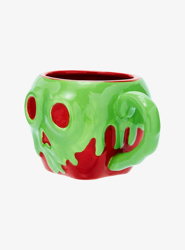 Disney Snow White And The Seven Dwarfs Poison Apple Figural Mug