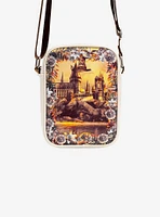 Harry Potter Hogwarts Floral Fantasy Crossbody Bag