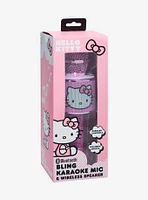 Hello Kitty Pink Rhinestone Wireless Karaoke Microphone