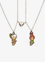 The Flintstones Pebbles & Bamm-Bamm Best Friend Necklace Set