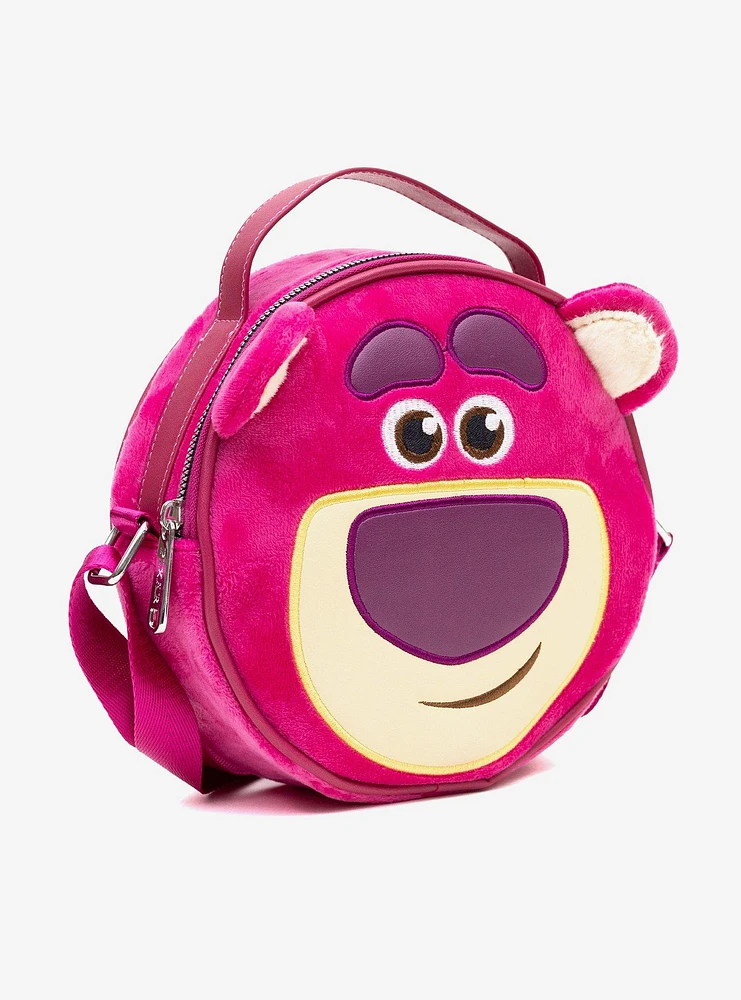 Disney Pixar Toy Story Lotso Face Round Crossbody Bag