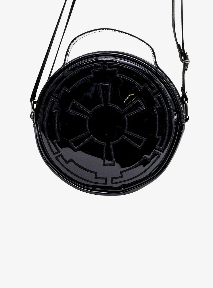 Star Wars Galactic Empire Imperial Insignia Round Crossbody Bag