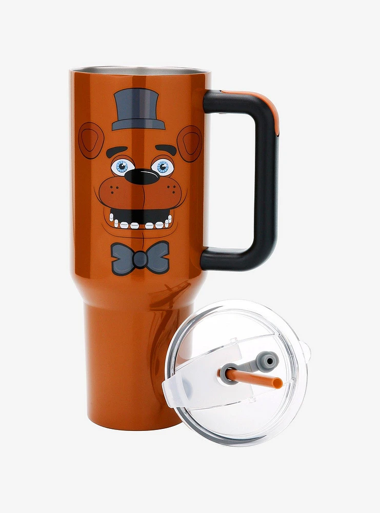 Five Nights At Freddy's Freddy Fazbear Stainless Steel Travel Cup