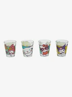 Hello Kitty And Friends Summer Fun Mini Glass Set