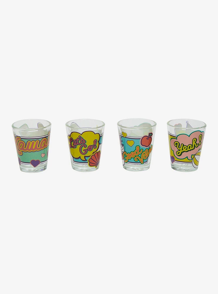 Hello Kitty And Friends Summer Fun Mini Glass Set