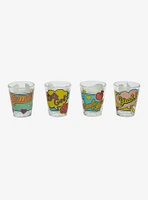 Hello Kitty And Friends Summer Fun Mini Glass Set