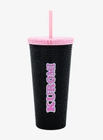 Kuromi Rhinestone Sparkle Acrylic Travel Cup