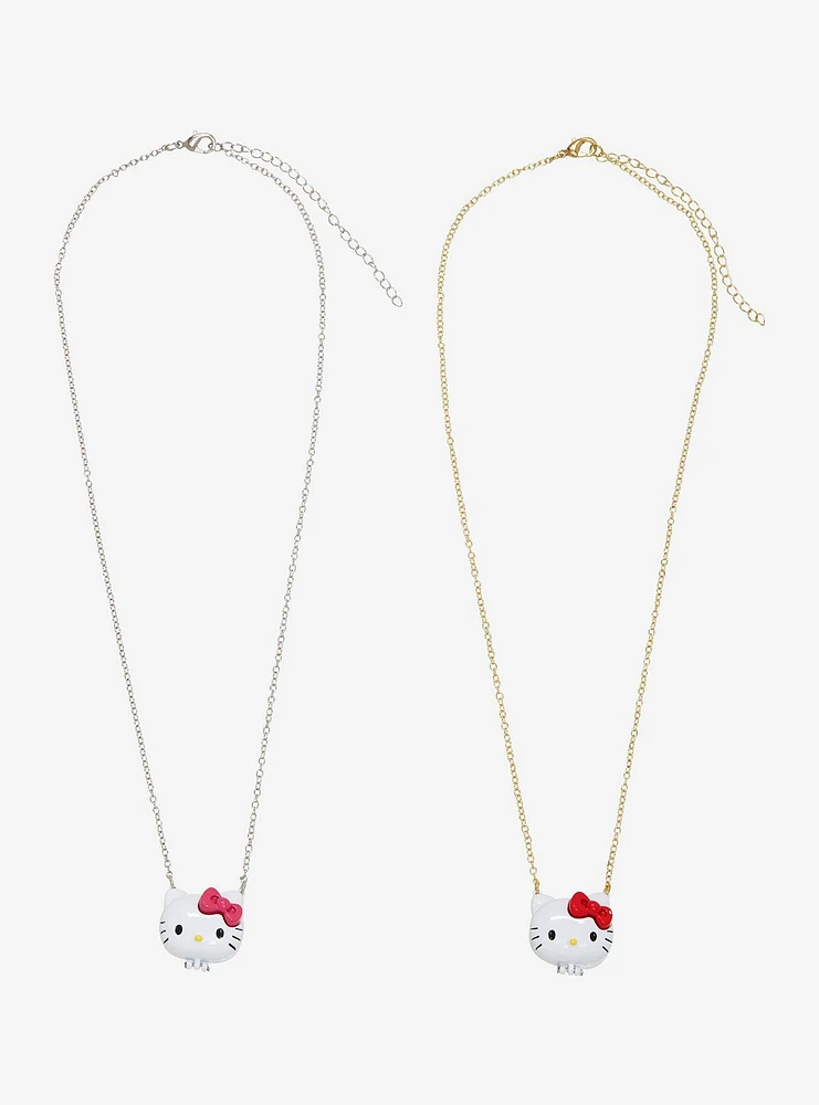 Hello Kitty Locket Best Friend Necklace Set