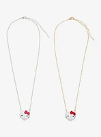 Hello Kitty Locket Best Friend Necklace Set