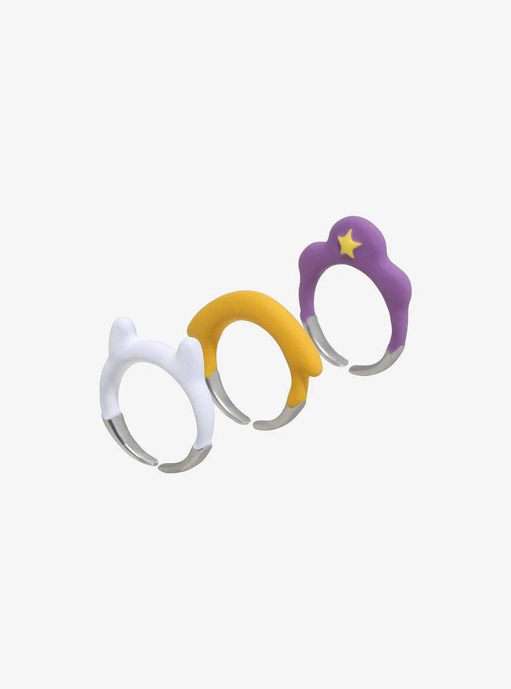 Adventure Time Character Ring Set