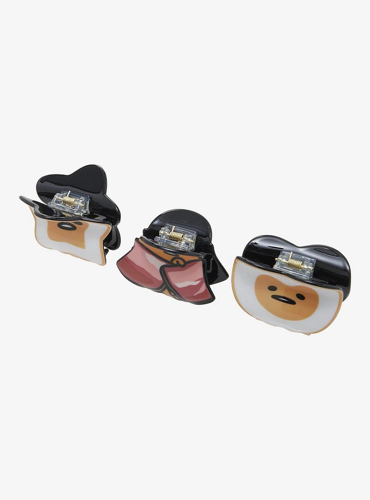 Gudetama Claw Hair Clip Set