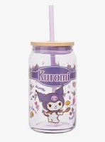 Kuromi Treats Glass Travel Cup