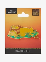 Disney The Lion King Mufasa & Simba Grassy Enamel Pin