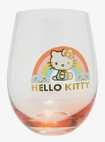 Hello Kitty Rainbows Stemless Glass Set