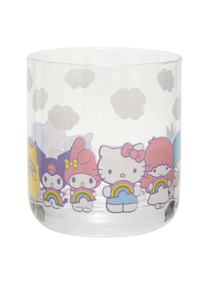 Hello Kitty And Friends Rainbows Glass Cup Set