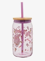 My Melody Treats Glass Travel Cup