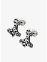 Alchemy of England Thor Hammer Earstuds