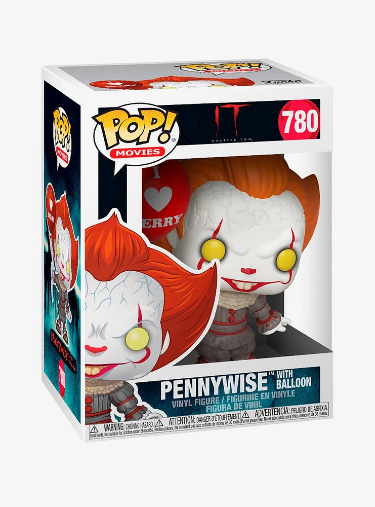 Funko IT Pop! Movies Pennywise With Balloon Vinyl Figure