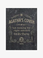 Marvel Agatha Coven Witches Sign Mineral Wash Girls Crop T-Shirt