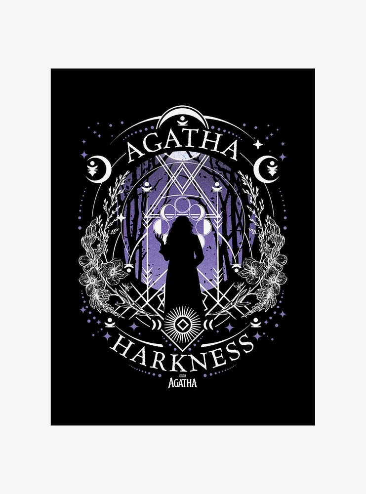 Marvel Agatha Harkness Star Sign T-Shirt Hot Topic Exclusive