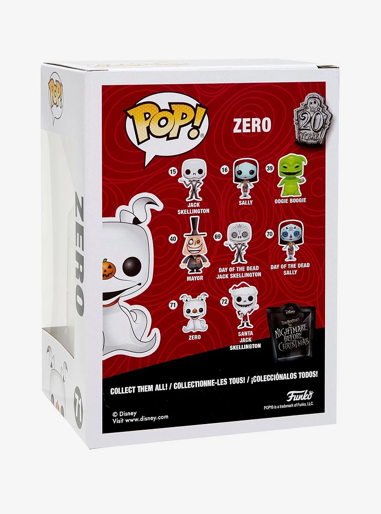 Funko The Nightmare Before Christmas Pop! Zero Vinyl Figure