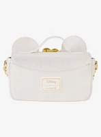 Loungefly Disney Minnie Mouse Ears Lace Wedding Crossbody Bag