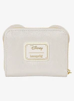 Loungefly Disney Minnie Mouse Ears Lace Wedding Small Zip Wallet