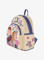 Loungefly Disney Sleeping Beauty Aurora & Prince Phillip Floral Mini Backpack