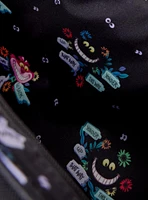 Loungefly Disney Alice in Wonderland Cheshire Cat Floral Crossbody Bag